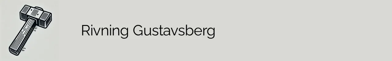 Rivning Gustavsberg