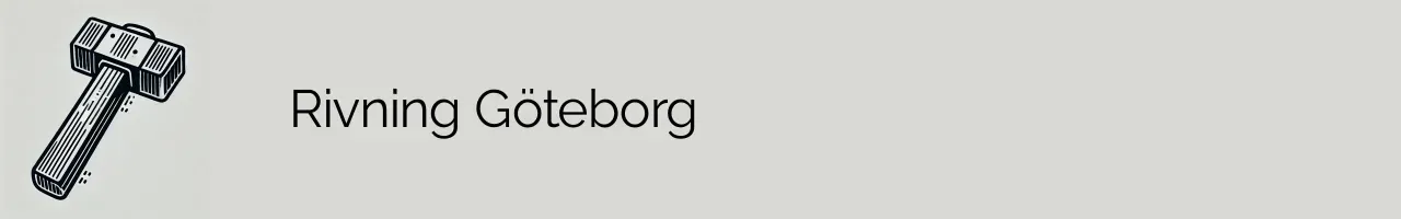 Rivning Göteborg