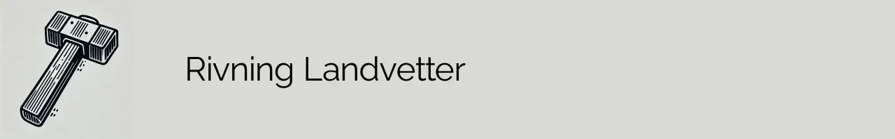 Rivning Landvetter