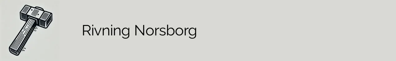 Rivning Norsborg