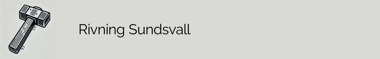 Rivning Sundsvall